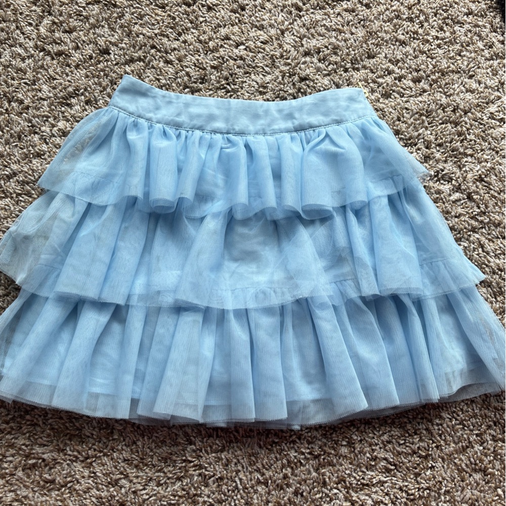Alter’d State Tulle ruffle Skirt girl sz XS A1